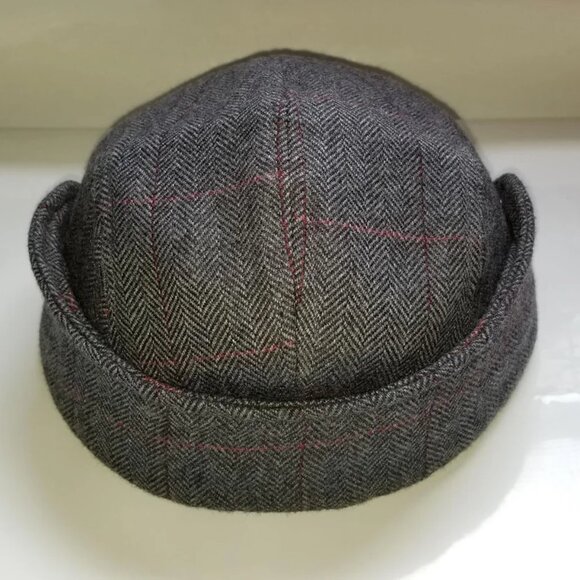 Supreme Wool Snap Up - FW 2011 - Hield Trail Hat - size S/M - Grey and Red Plaid - Picture 3 of 9